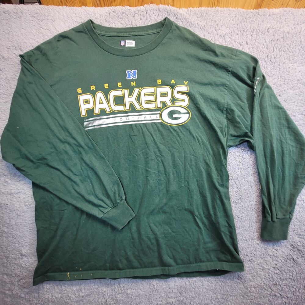 Greenbay Packer NFL TEAM‎ APPAREL 2xl Longsleeve Shirt